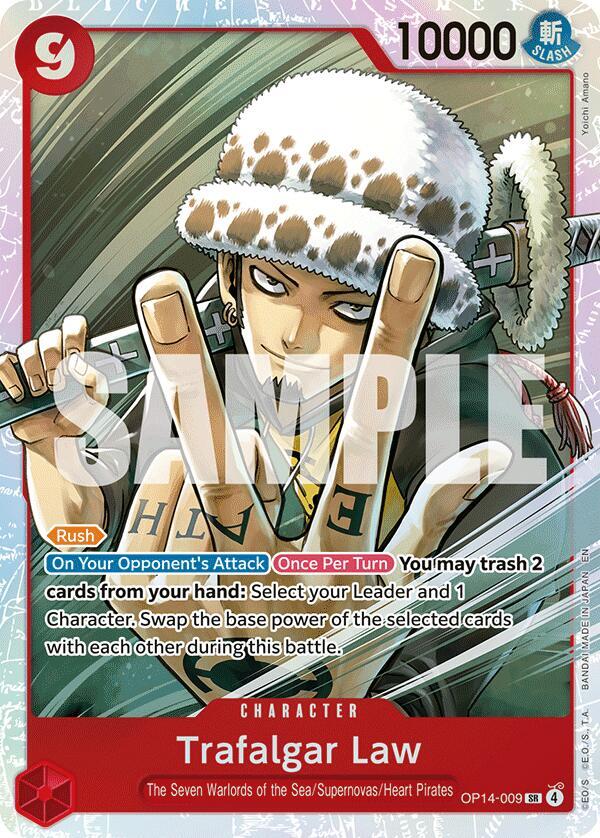 Trafalgar Law - OP14-009 [The Azure Sea's Seven]