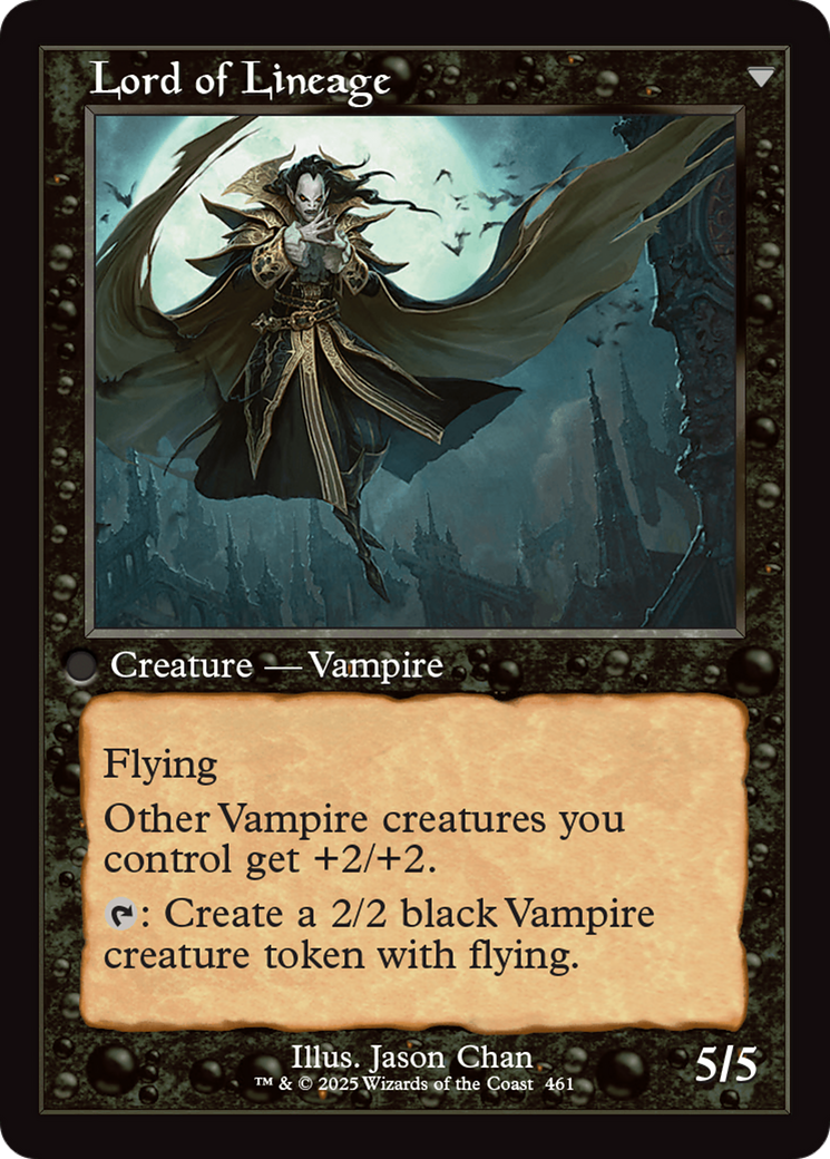 Bloodline Keeper // Lord of Lineage (Retro Frame) (INR-461) - Innistrad Remastered Foil