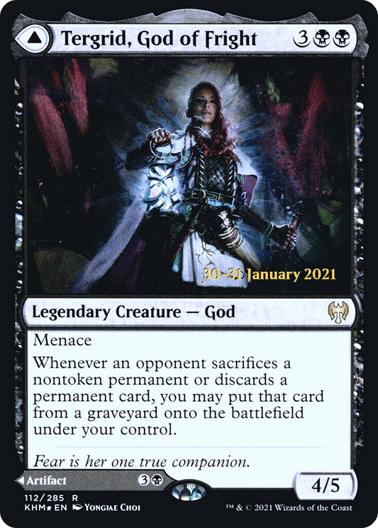 Tergrid, God of Fright // Tergrid's Lantern  [Kaldheim Prerelease Promos]