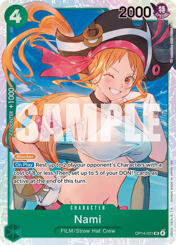 Nami (OP14-031) [The Azure Sea's Seven]