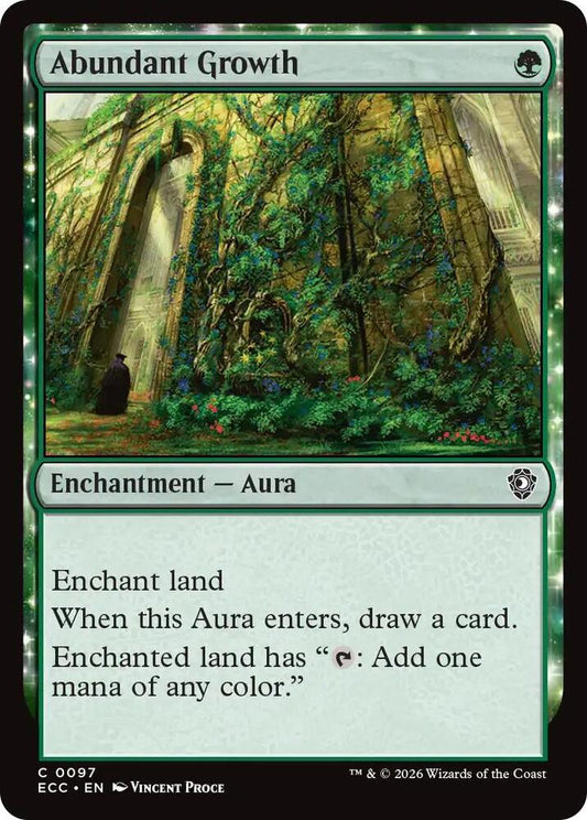 Abundant Growth (97) [Lorwyn Eclipsed Commander]