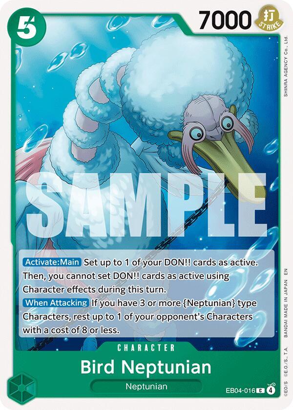 Bird Neptunian (EB04-016) [The Azure Sea's Seven]
