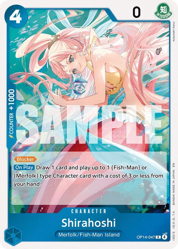Shirahoshi (OP14-047) [The Azure Sea's Seven]