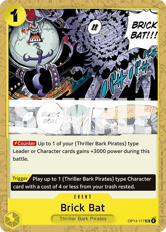 Brick Bat (OP14-117) [The Azure Sea's Seven]