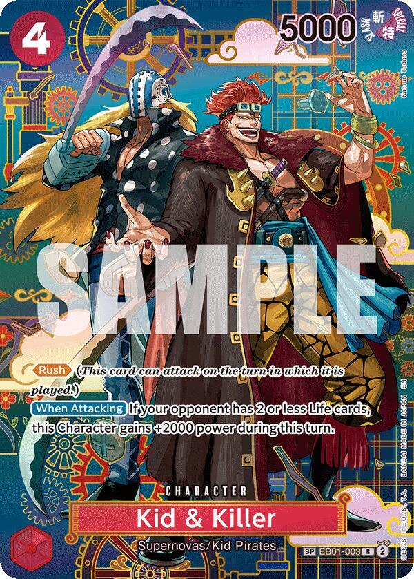 Kid & Killer - EB01-003 (SP) [The Azure Sea's Seven]