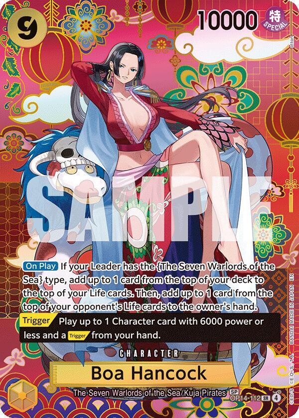 Boa Hancock - OP14-112 (SP) [The Azure Sea's Seven]