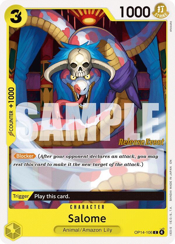 Salome (OP14-106) [The Azure Sea's Seven Release Event Cards]