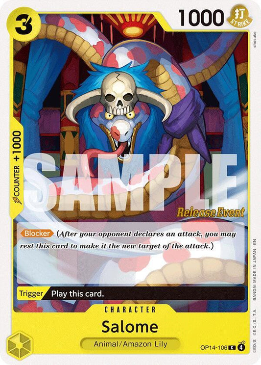 Salome (OP14-106) [The Azure Sea's Seven Release Event Cards]