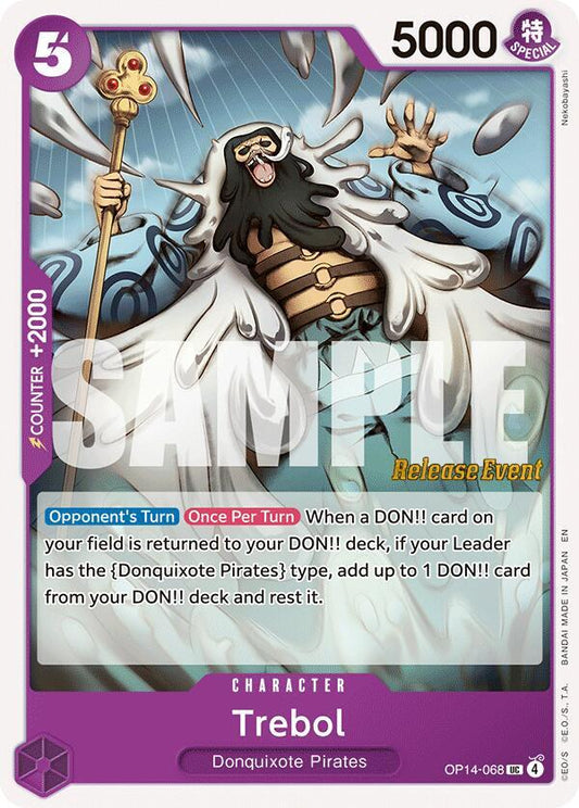 Trebol (OP14-068) [The Azure Sea's Seven Release Event Cards]