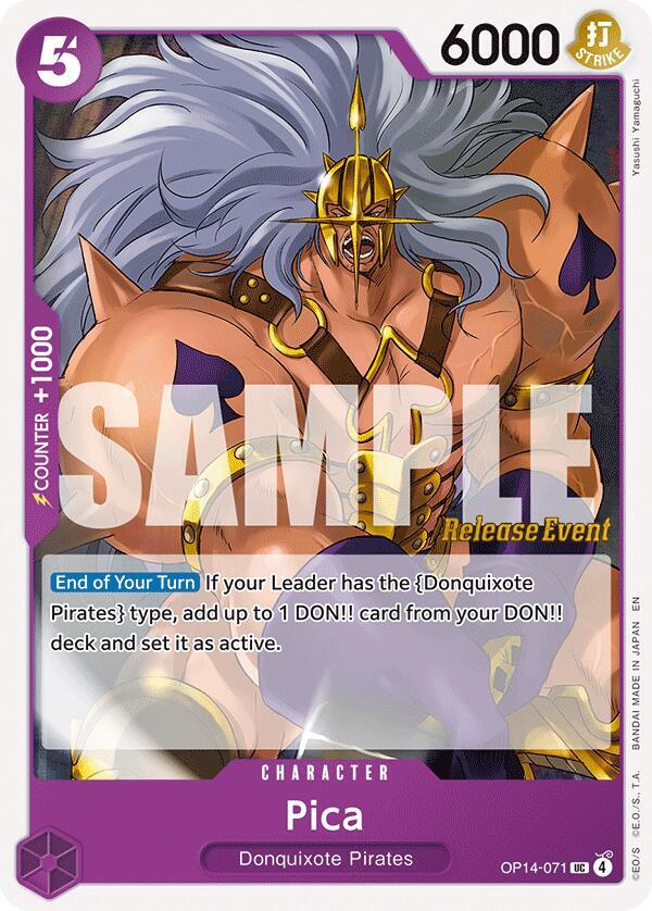 Pica (OP14-071) [The Azure Sea's Seven Release Event Cards]