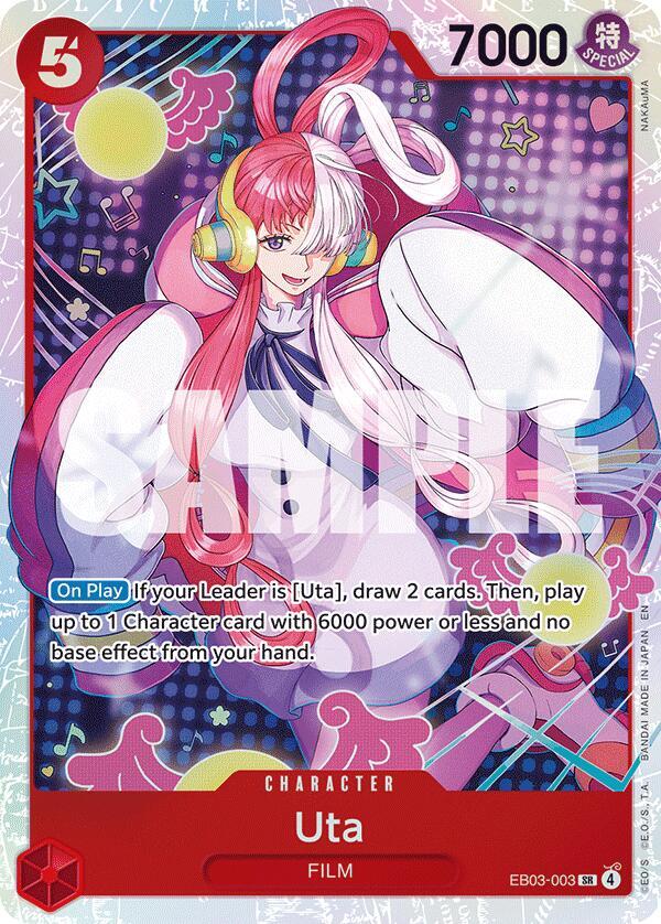 Uta (003) (EB03-003) [Extra Booster: One Piece Heroines Edition]