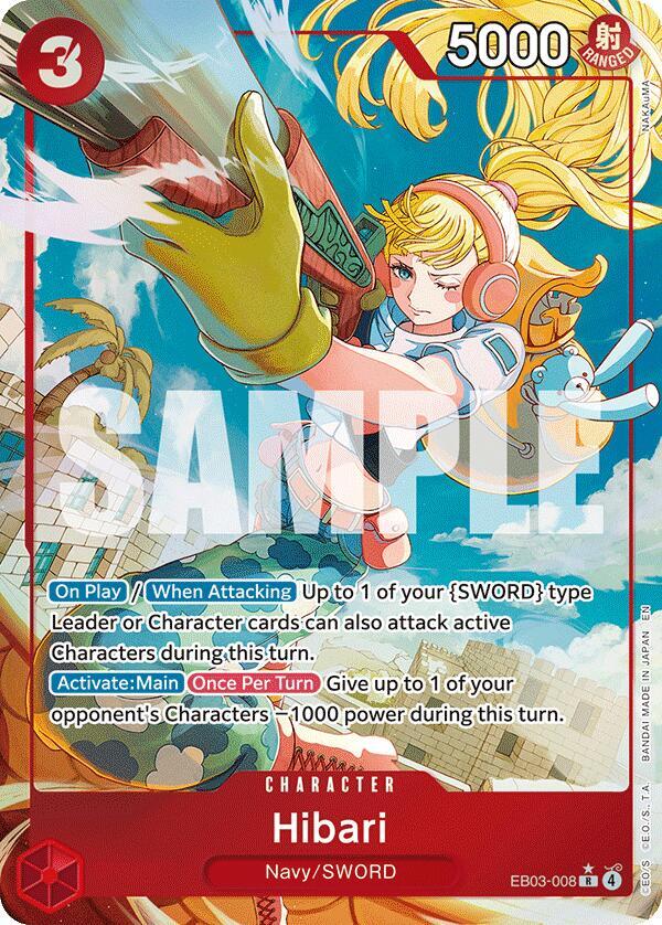 Hibari (Alternate Art) (EB03-008) [Extra Booster: One Piece Heroines Edition]