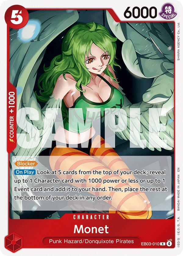 Monet (EB03-010) [Extra Booster: One Piece Heroines Edition]