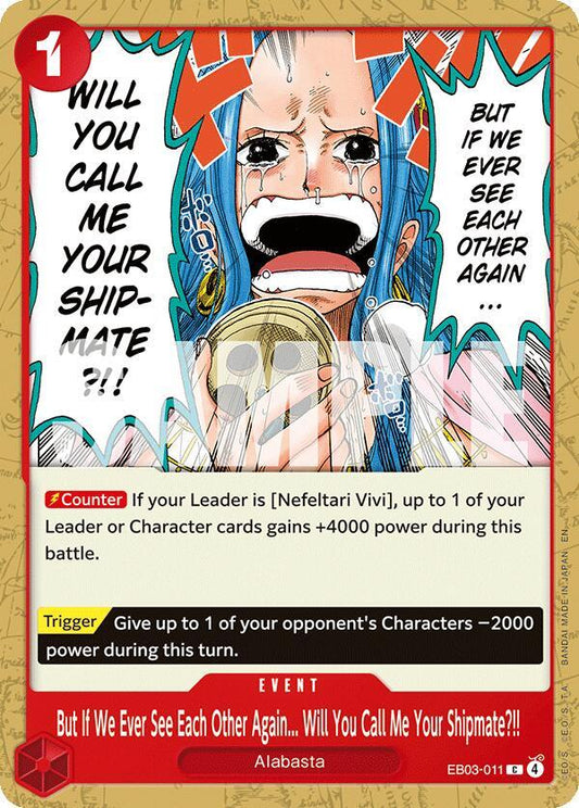 But If We Ever See Each Other Again... Will You Call Me Your Shipmate?!! (EB03-011) [Extra Booster: One Piece Heroines Edition]