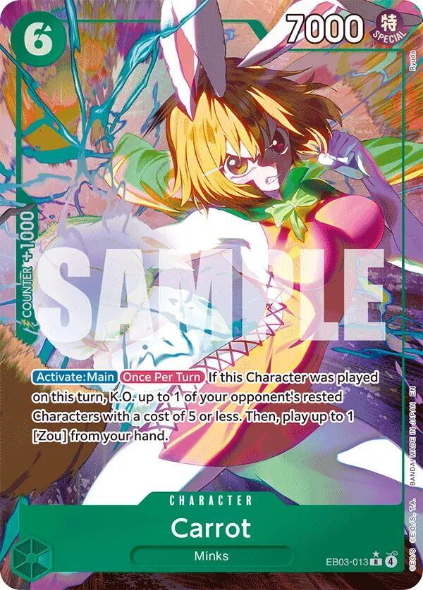Carrot (Alternate Art) (EB03-013) [Extra Booster: One Piece Heroines Edition]
