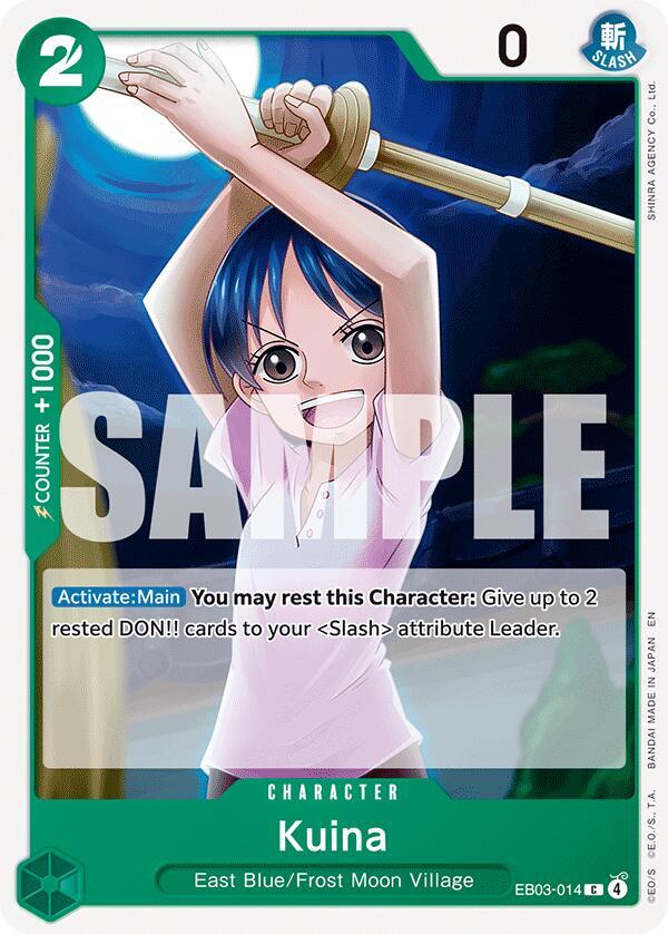 Kuina (EB03-014) [Extra Booster: One Piece Heroines Edition]