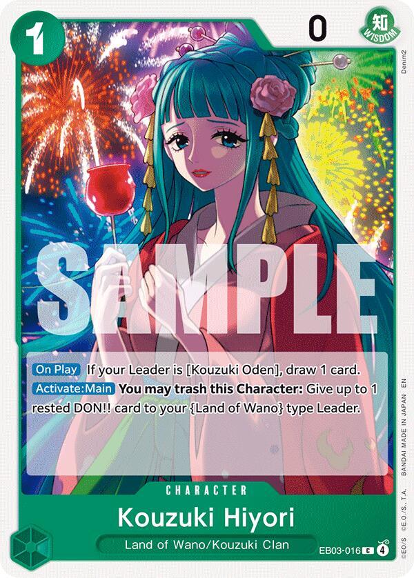 Kouzuki Hiyori (EB03-016) [Extra Booster: One Piece Heroines Edition]