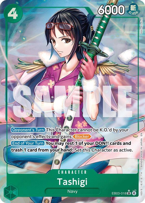 Tashigi (Alternate Art) (EB03-018) [Extra Booster: One Piece Heroines Edition]