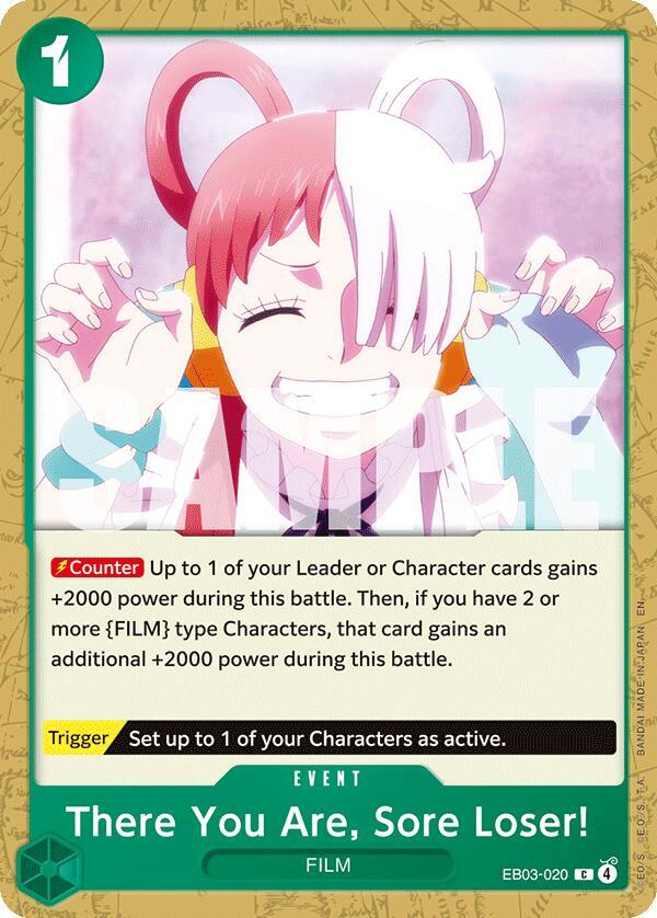 There You Are, Sore Loser! (EB03-020) [Extra Booster: One Piece Heroines Edition]