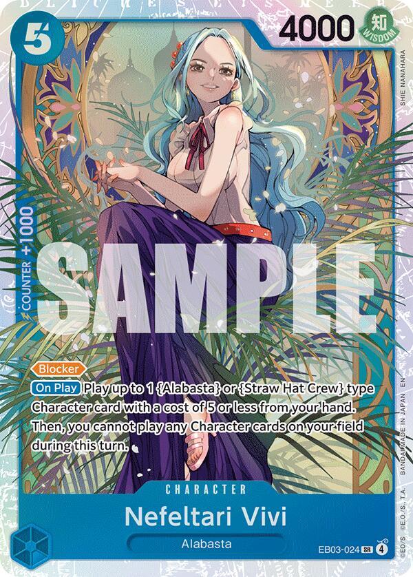 Nefeltari Vivi (024) (EB03-024) [Extra Booster: One Piece Heroines Edition]