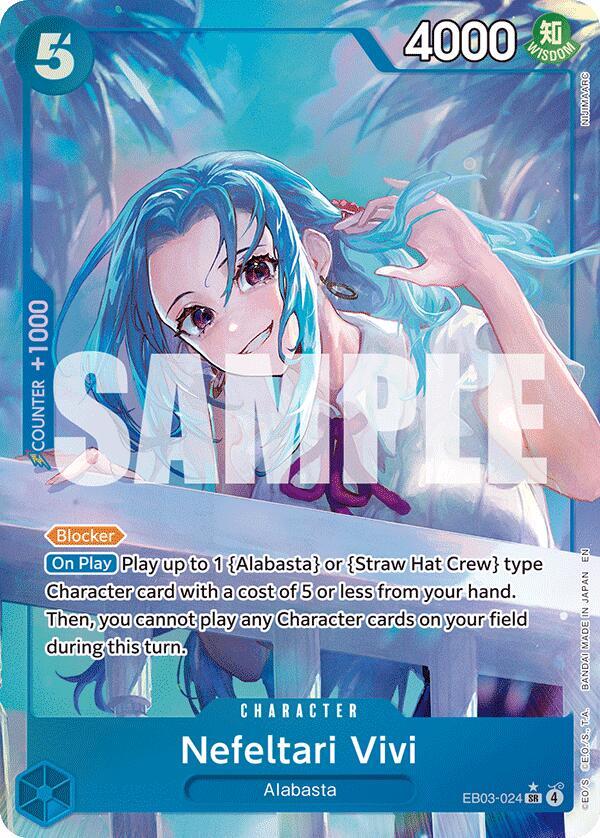 Nefeltari Vivi (024) (Alternate Art) (EB03-024) [Extra Booster: One Piece Heroines Edition]