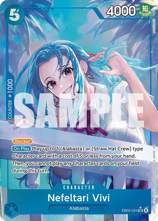 Nefeltari Vivi (024) (Alternate Art) (EB03-024) [Extra Booster: One Piece Heroines Edition]