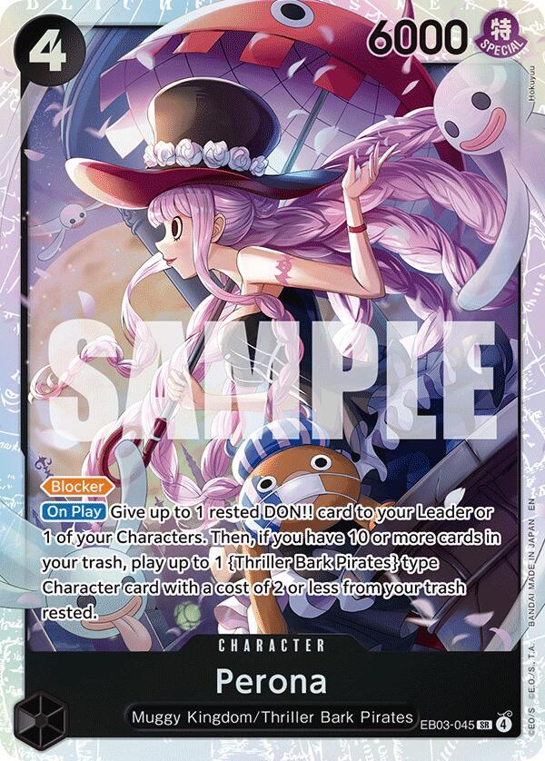 Perona (045) (EB03-045) [Extra Booster: One Piece Heroines Edition]