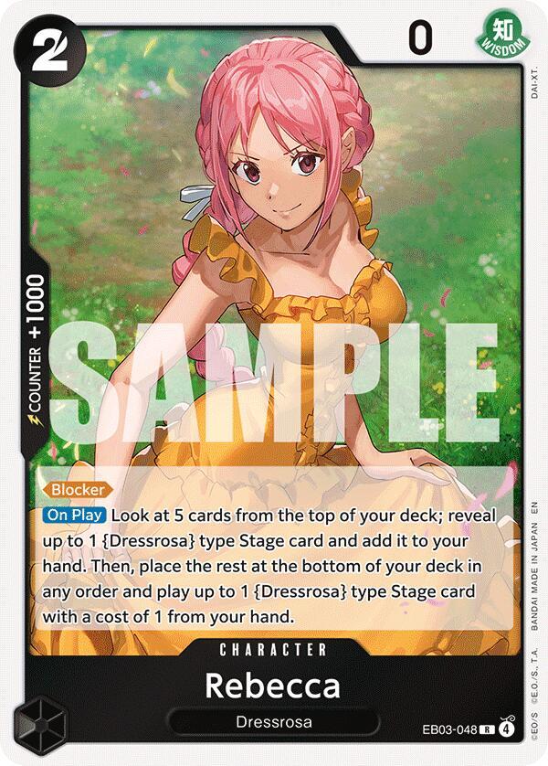 Rebecca (EB03-048) [Extra Booster: One Piece Heroines Edition]