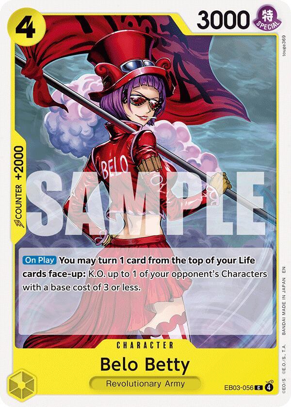 Belo Betty (EB03-056) [Extra Booster: One Piece Heroines Edition]
