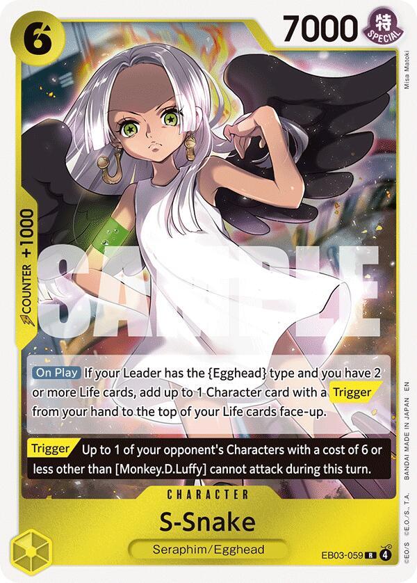 S-Snake (EB03-059) [Extra Booster: One Piece Heroines Edition]