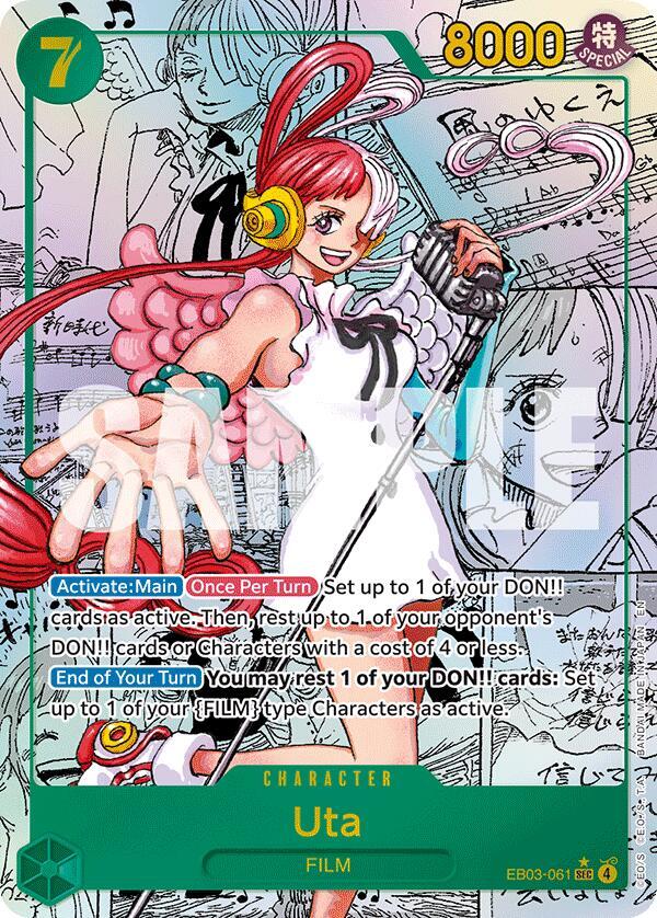 Uta (061) (Manga) (EB03-061) [Extra Booster: One Piece Heroines Edition]