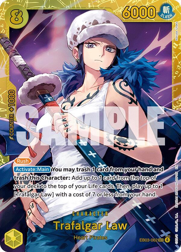 Trafalgar Law (EB03-062) [Extra Booster: One Piece Heroines Edition]