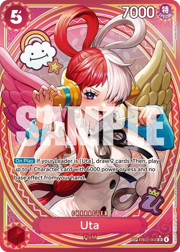 Uta (003) (SP) (EB03-003) [Extra Booster: One Piece Heroines Edition]