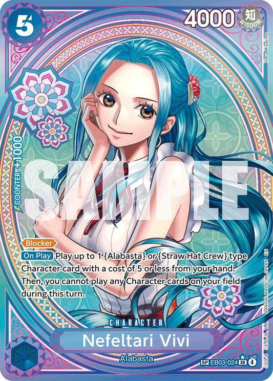 Nefeltari Vivi (024) (SP) (EB03-024) [Extra Booster: One Piece Heroines Edition]