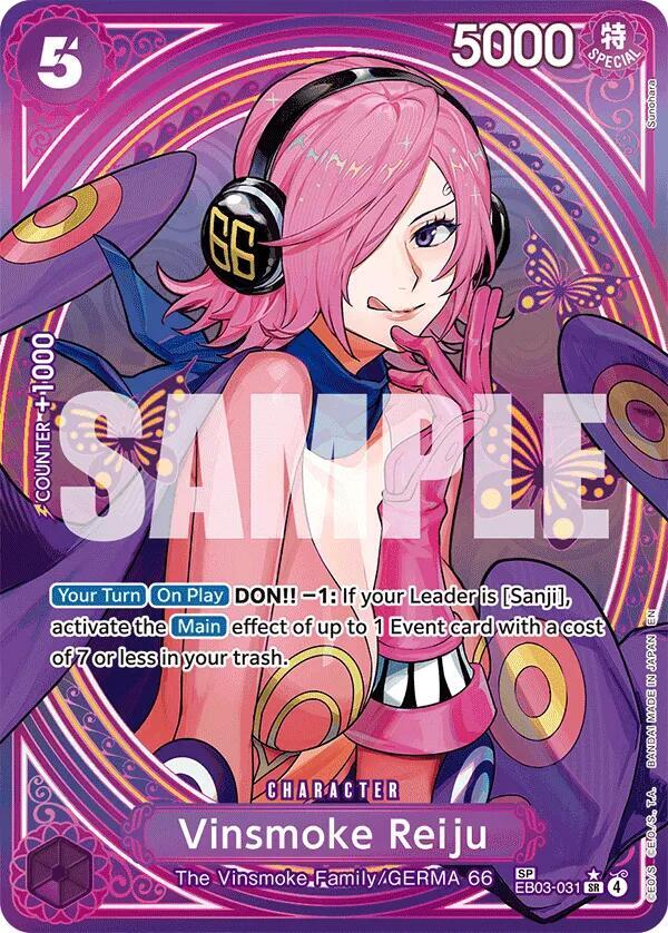 Vinsmoke Reiju (SP) (EB03-031) [Extra Booster: One Piece Heroines Edition]