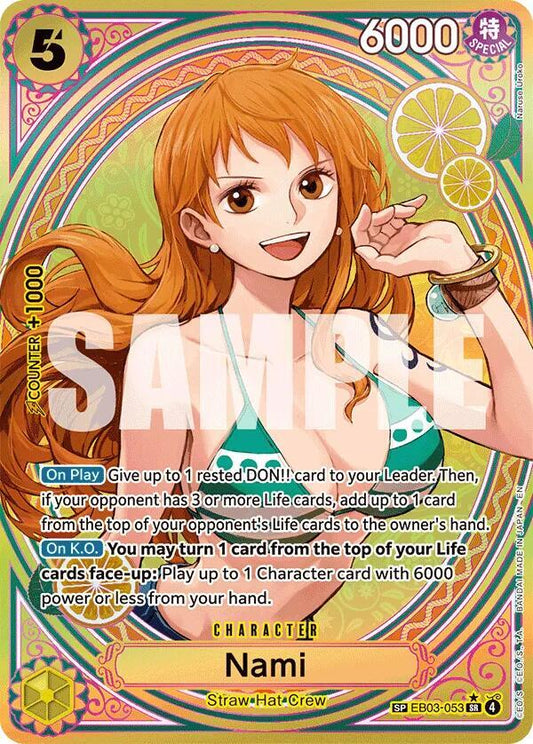 Nami (053) (SP) (EB03-053) [Extra Booster: One Piece Heroines Edition]