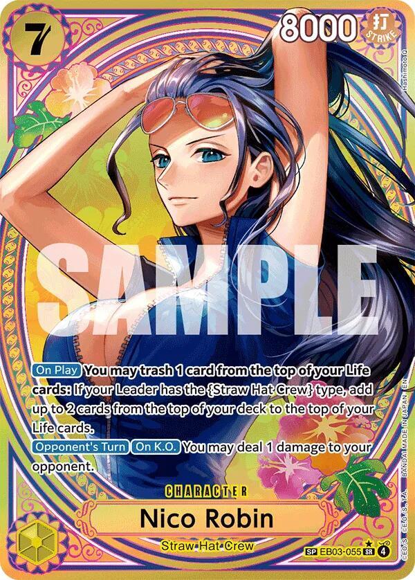 Nico Robin (055) (SP) (EB03-055) [Extra Booster: One Piece Heroines Edition]