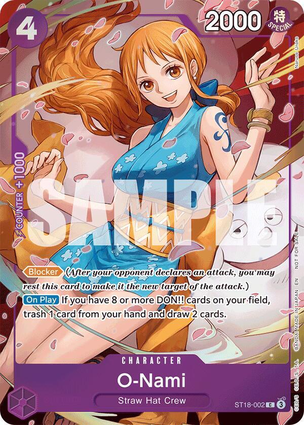 O-Nami - ST18-002 (Dash Pack) [Extra Booster: One Piece Heroines Edition]