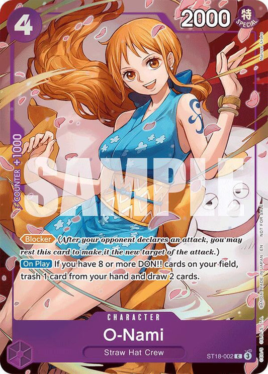 O-Nami - ST18-002 (Dash Pack) [Extra Booster: One Piece Heroines Edition]