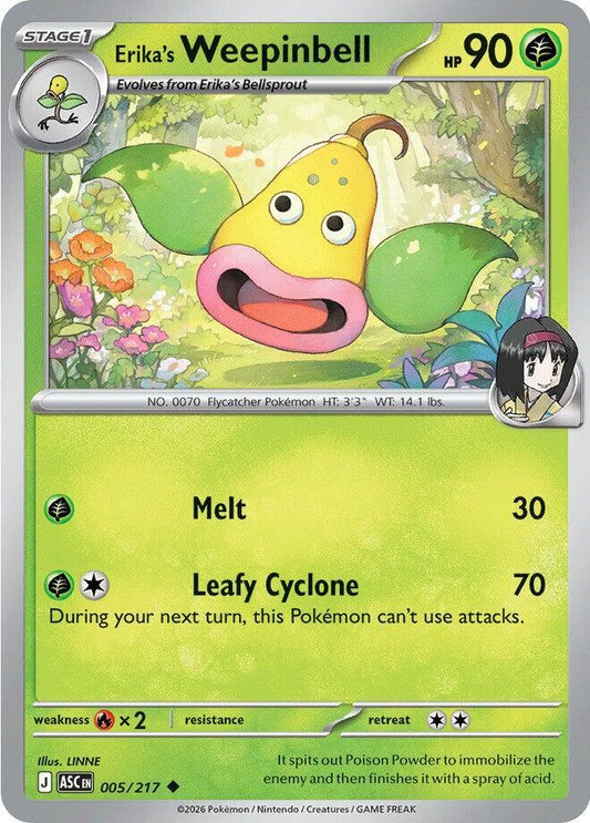 Erika's Weepinbell (005/217) [ME: Ascended Heroes]