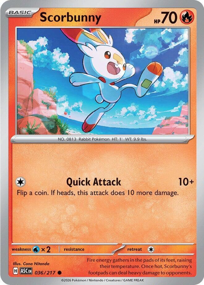 Scorbunny - 036/217 [ME: Ascended Heroes]