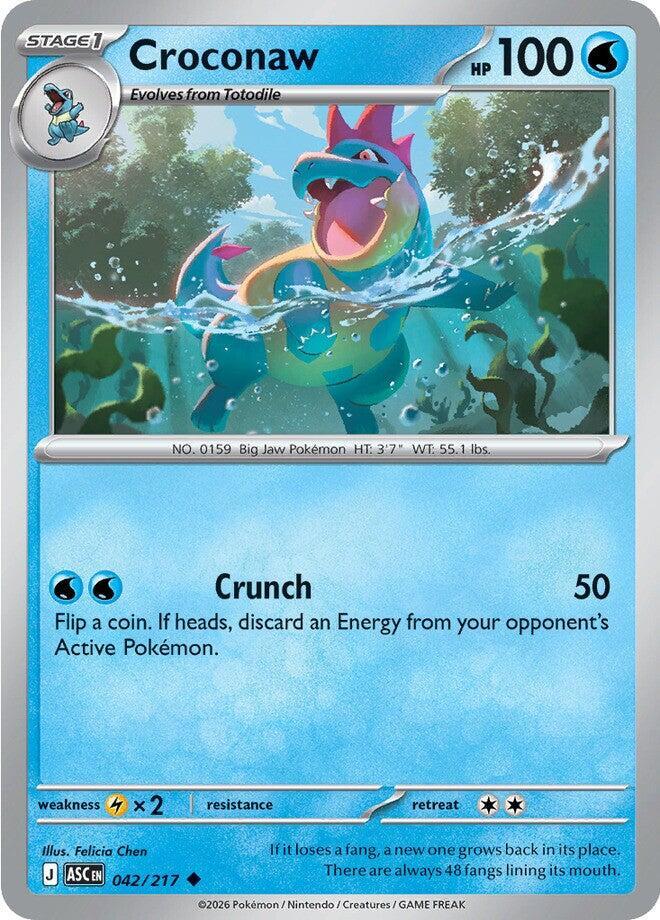 Croconaw (042/217) [ME: Ascended Heroes]