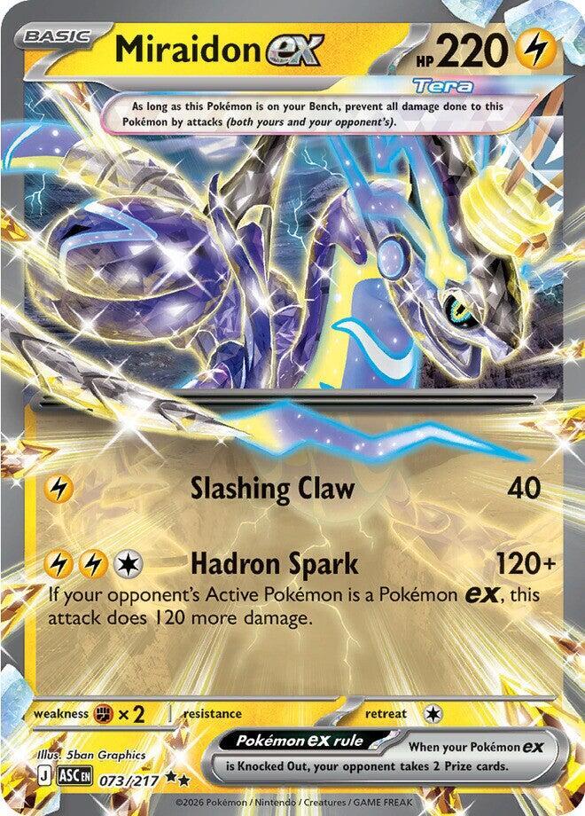 Miraidon ex (073/217) [ME: Ascended Heroes]