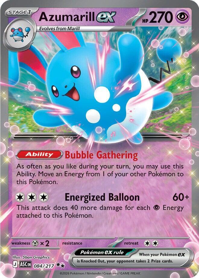 Azumarill ex (084/217) [ME: Ascended Heroes]