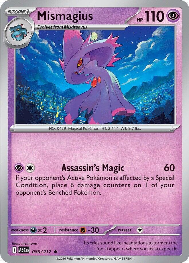 Mismagius (086/217) [ME: Ascended Heroes]