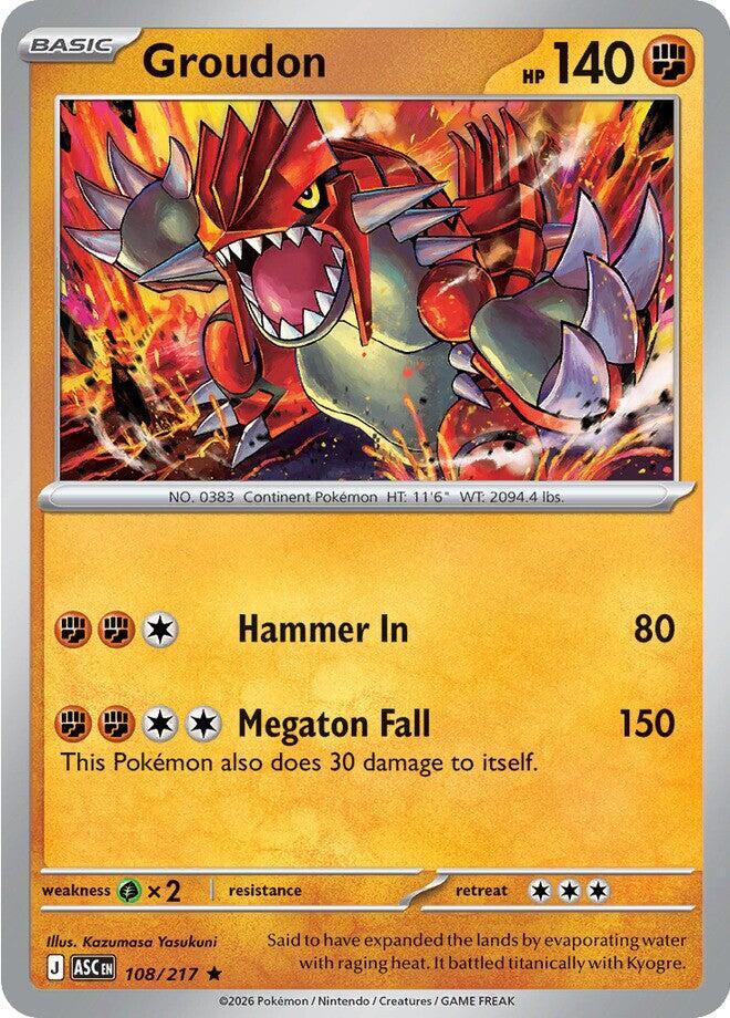 Groudon (108/217) [ME: Ascended Heroes]