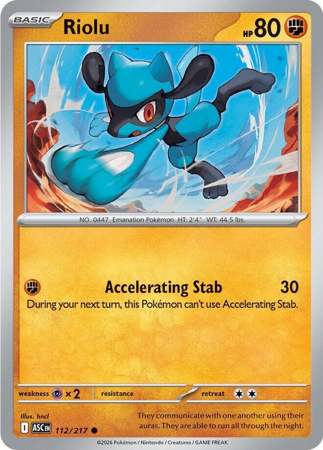 Riolu (112/217) [ME: Ascended Heroes]