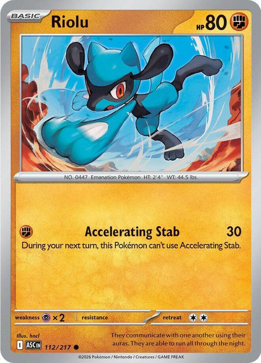 Riolu (112/217) [ME: Ascended Heroes]
