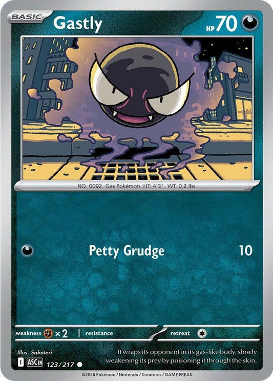 Gastly (123/217) [ME: Ascended Heroes]