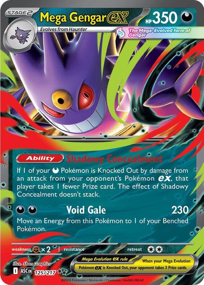 Mega Gengar ex - 125/217 [ME: Ascended Heroes]